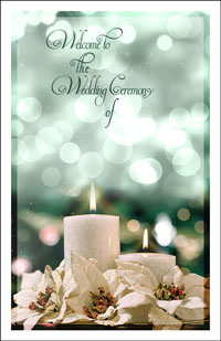Wedding Program Cover Template 7 - Graphic 1
